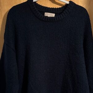 Philosophy Black Sweater XL